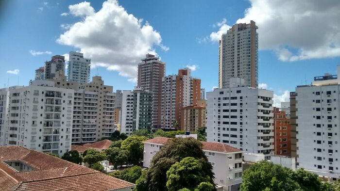 First Sunny Day In A Week Of 24/7 Rain: Santos, Brazil