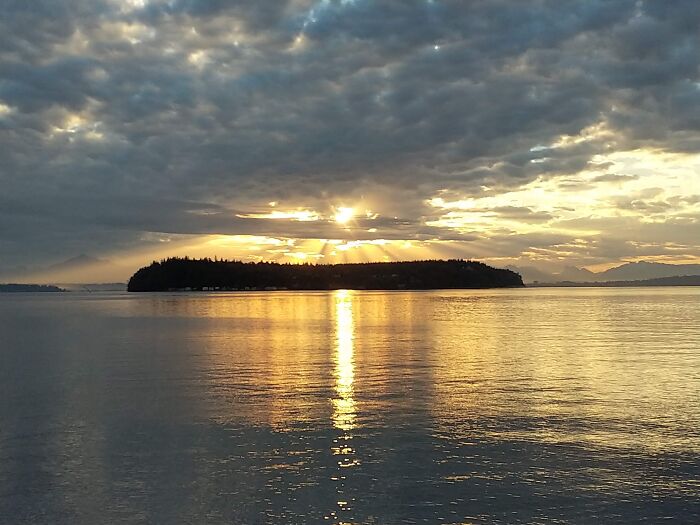Sunrise On Whidbey Island