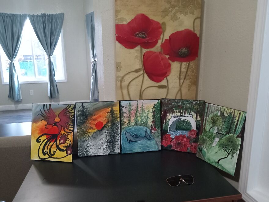 Paintings On Desplay.