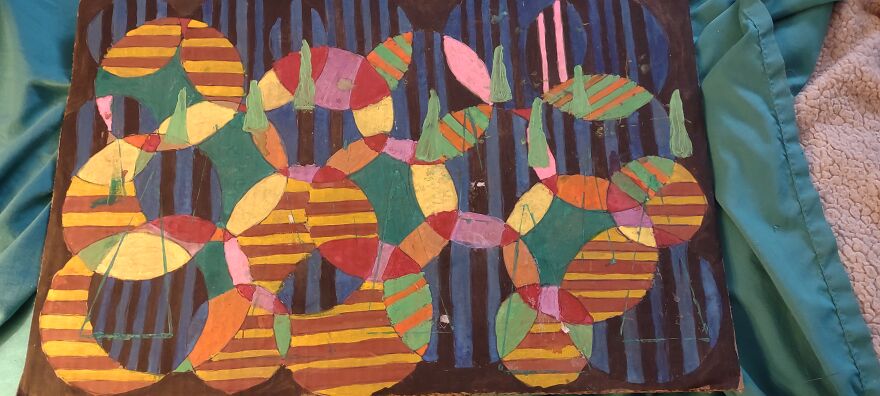 Abstract Acrylic Paint