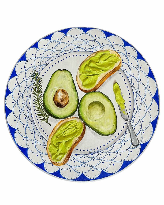 Is It To Eat? See 3D Oil Paintings That Look Like Food But Are Art