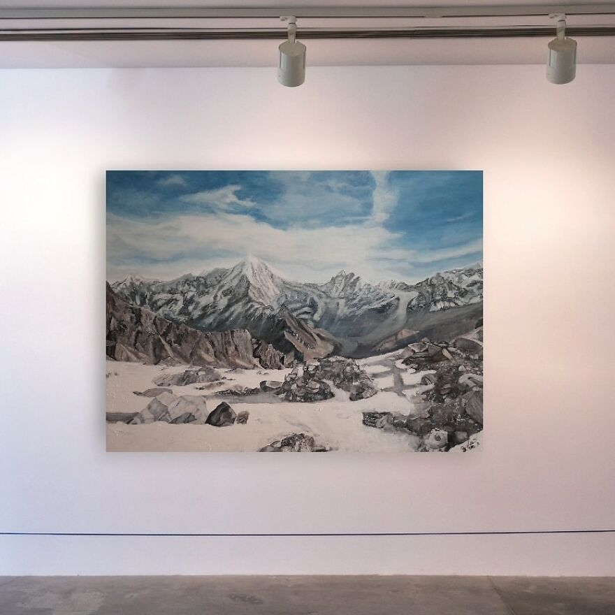 Landscape Painting By Queennoble Dr. Elle Ramirez Landscape Painting By Queennoble Dr. Elle Ramirez