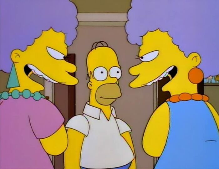 Patty And Selma Hate Homer Because They Think They Conditioned Marge To Marry Him