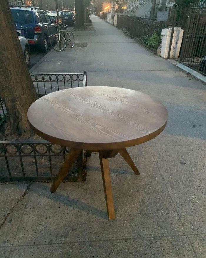 West Elm Dining Table On Gates Ave Between Classon And Franklin Ave!