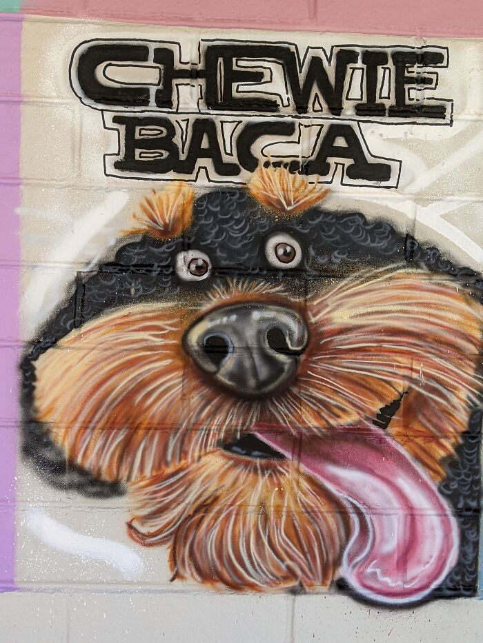 I Was Commissioned To Do The Largest Dog Caricature Mural For The City Of Bayswater, Australia (8 Pics)