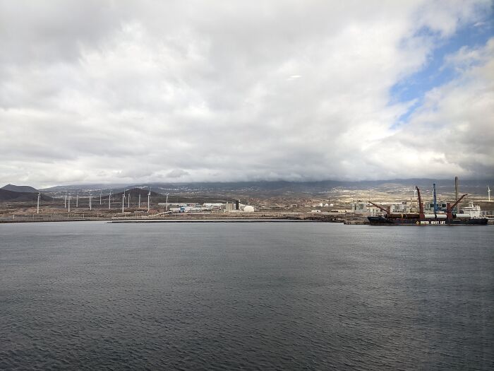 View From A Ship Off The Coast Of Tenerife