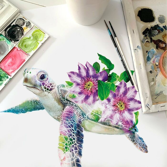 Painting Botanical Animals Are My Thing. Lola Design