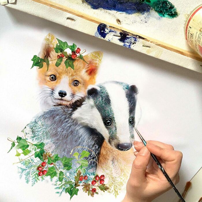 Painting Botanical Animals Are My Thing. Lola Design
