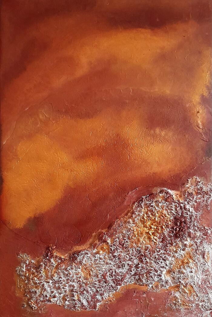 Queennoble's Satisfying Textured Abstract Wall Artworks That Will Make You Want To Run Hands Through Them (31 Pics)