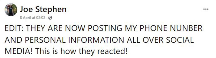 Restaurant Threatens To Make This Man's Personal Information Public If He Leaves A Bad Review And Goes Through With It Restaurant Threatens To Make This Man's Personal Information Public If He Leaves A Bad Review And Goes Through With It