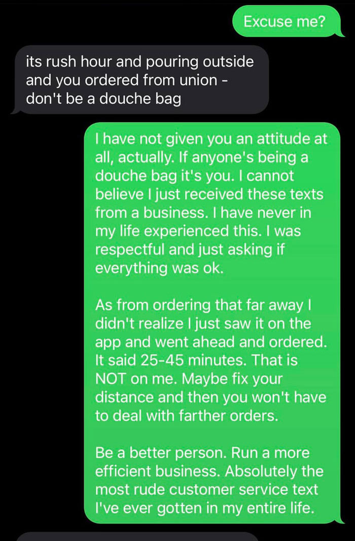 Restaurant Threatens To Make This Man's Personal Information Public If He Leaves A Bad Review And Goes Through With It Restaurant Threatens To Make This Man's Personal Information Public If He Leaves A Bad Review And Goes Through With It