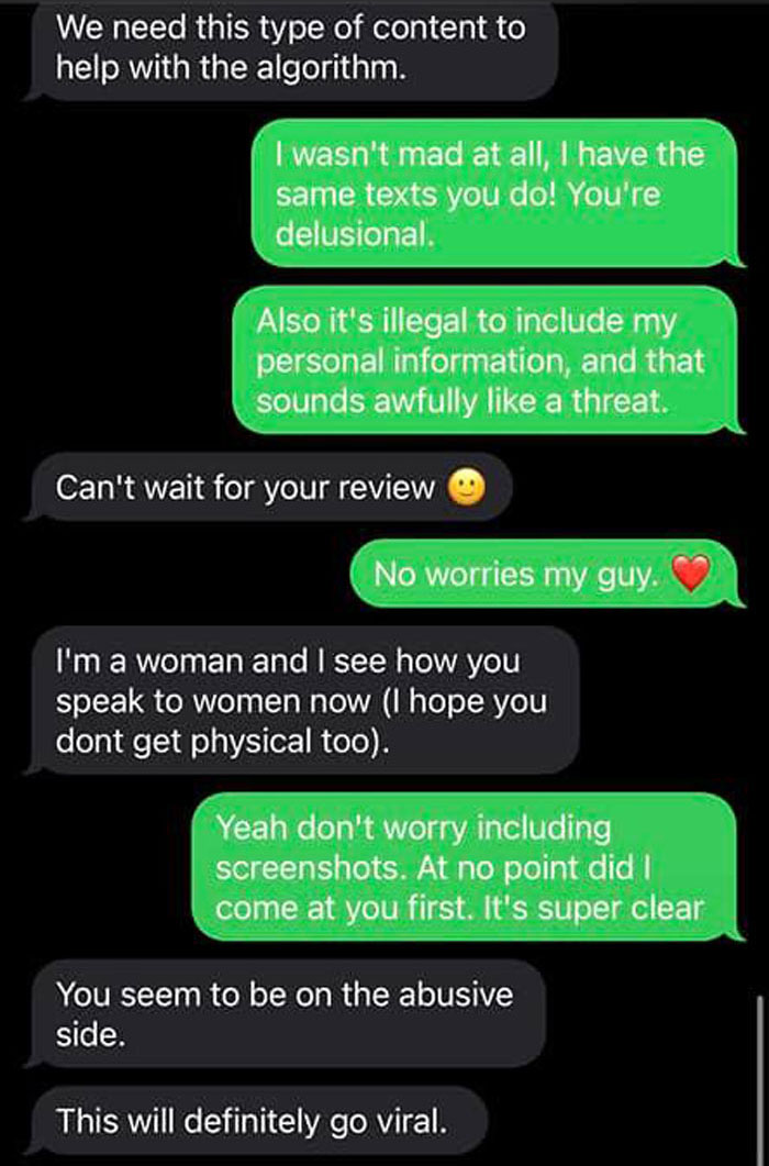 Restaurant Threatens To Make This Man's Personal Information Public If He Leaves A Bad Review And Goes Through With It