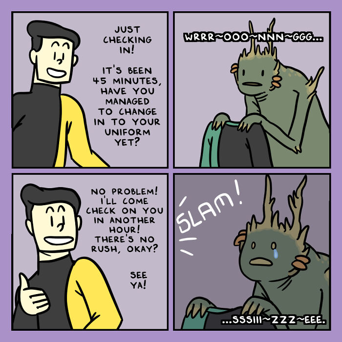 I Made A New Comic Series About Humans And Aliens Learning To Get Along Aboard A Starship