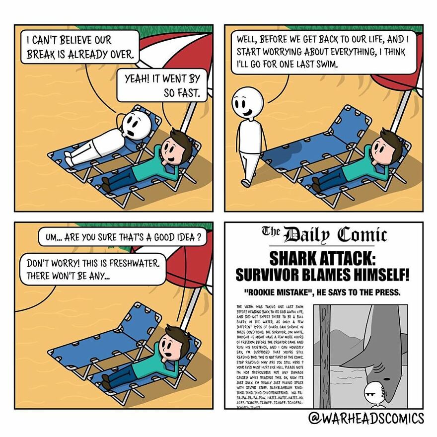 Sarcastic But Hilarious Comics By 'Warheads Comics'