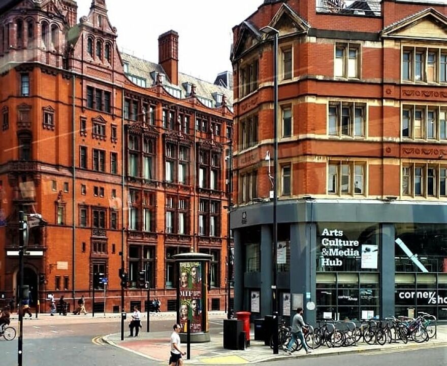 I Got Bit Overly Excited To See Such Old, Old Buildings. We Don't Have Much Architecture Like This In The Prairies. (Taken From The Bus, Please Forgive The Window Reflections)