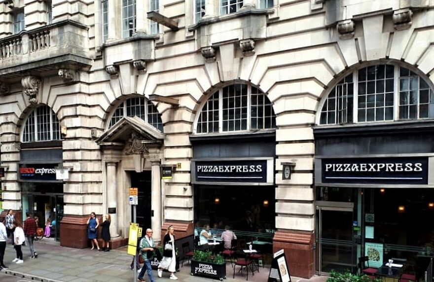 I Love How Modern Businesses Are Utilized In Old Buildings