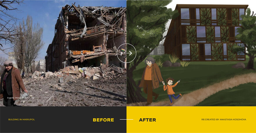 Bulding In Mariupol. Anastasia Koshova