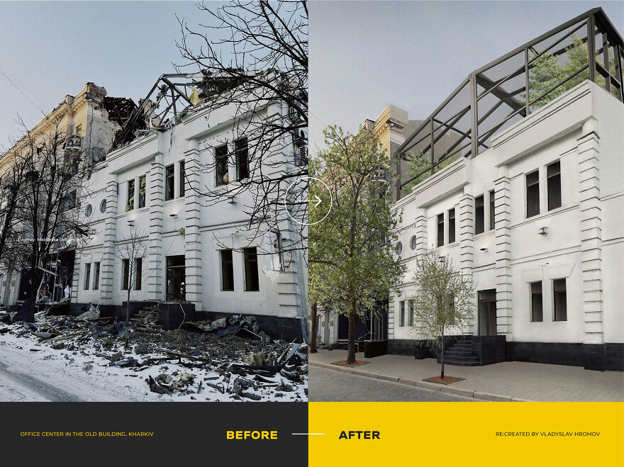 Office Center In The Old Building, Kharkiv. Vladyslav Hromov