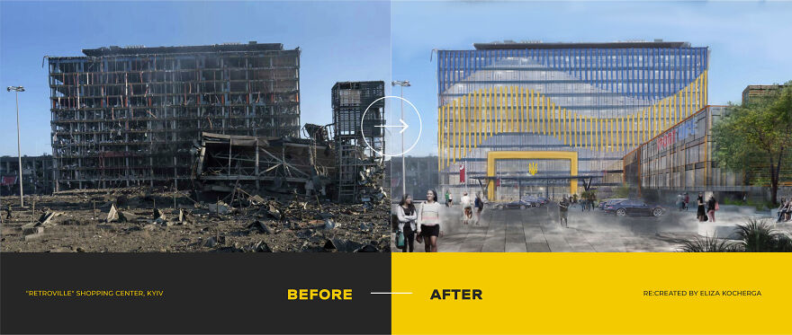 Retroville, Shopping Center, Kyiv. Eliza Kocherga