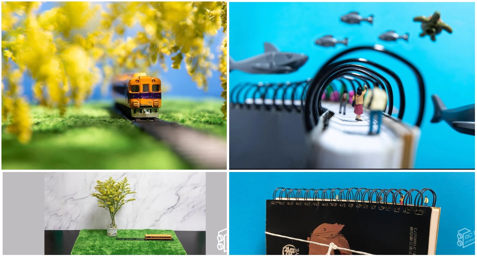 10 Times This Photographer Illustrated His Creativity By Creating Miniature Landmarks On His Dining Table Using Household Items