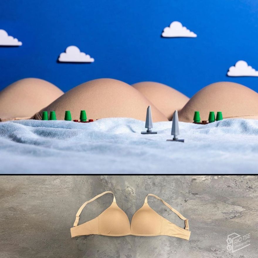 10 Times This Photographer Illustrated His Creativity By Creating Miniature Landmarks On His Dining Table Using Household Items