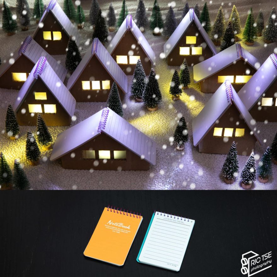 10 Times This Photographer Illustrated His Creativity By Creating Miniature Landmarks On His Dining Table Using Household Items