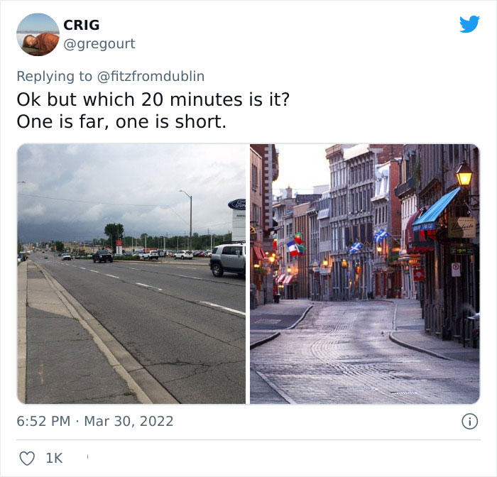 Woman Asked If People Consider 23 Minutes A Walking Distance And Created Quite A Debate On Twitter