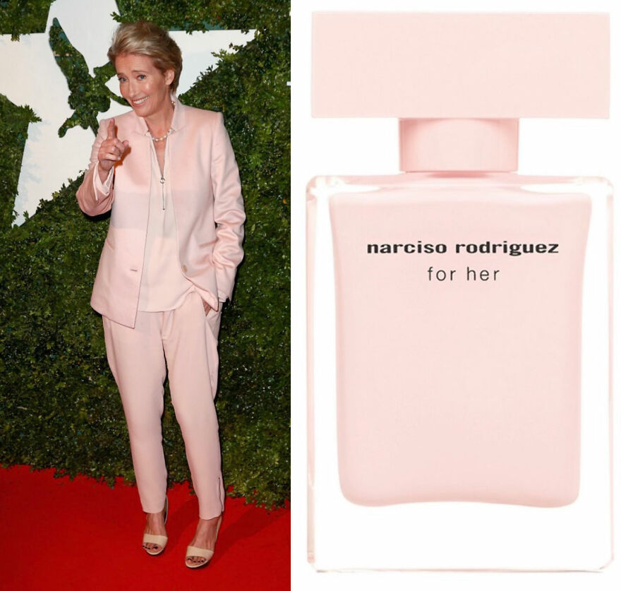Twitter User Puts Emma Thompson Side By Side With Perfume Bottles, And It's Hilariously Accurate (18 Pics)