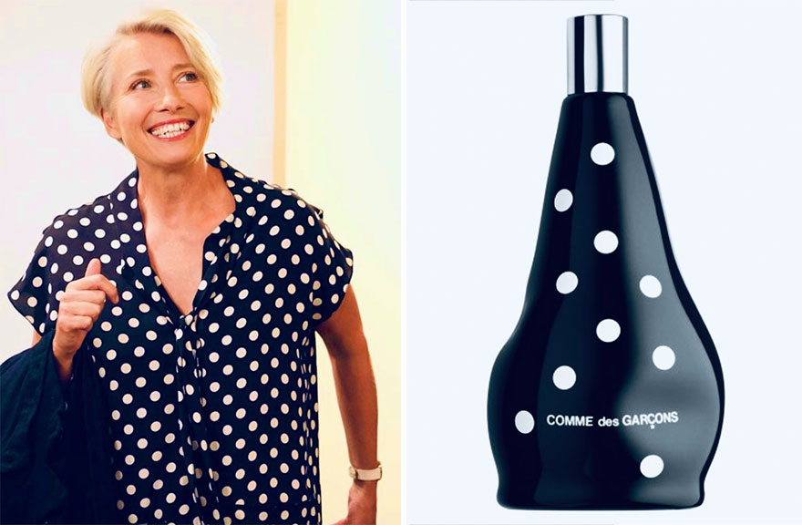 Twitter User Puts Emma Thompson Side By Side With Perfume Bottles, And It's Hilariously Accurate (18 Pics)