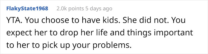 Woman Wants Childfree Sister To Babysit Her Kids, Asks Her To Stop Fostering Dogs Woman Wants Childfree Sister To Babysit Her Kids, Asks Her To Stop Fostering Dogs