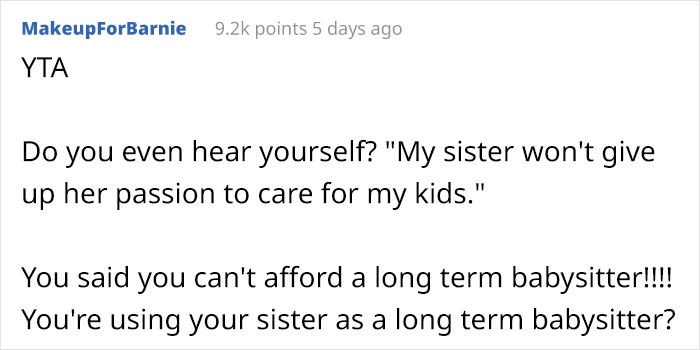 Woman Wants Childfree Sister To Babysit Her Kids, Asks Her To Stop Fostering Dogs Woman Wants Childfree Sister To Babysit Her Kids, Asks Her To Stop Fostering Dogs