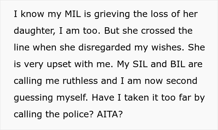 Dad Is Livid Over His Mother-In-Law Sneakily Breastfeeding His Daughter And Firing The Nanny Without Consulting Him, Calls The Cops On Her Dad Is Livid Over His Mother-In-Law Sneakily Breastfeeding His Daughter And Firing The Nanny Without Consulting Him, Calls The Cops On Her