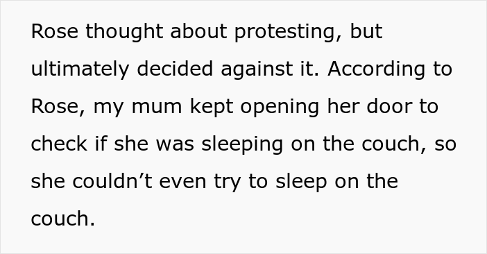 Guy Is Furious After His Mother Makes His Pregnant Girlfriend Sleep On The Floor And Keeps Checking On Her So She Doesn't Dare To Sleep On The Couch Guy Is Furious After His Mother Makes His Pregnant Girlfriend Sleep On The Floor And Keeps Checking On Her So She Doesn't Dare To Sleep On The Couch