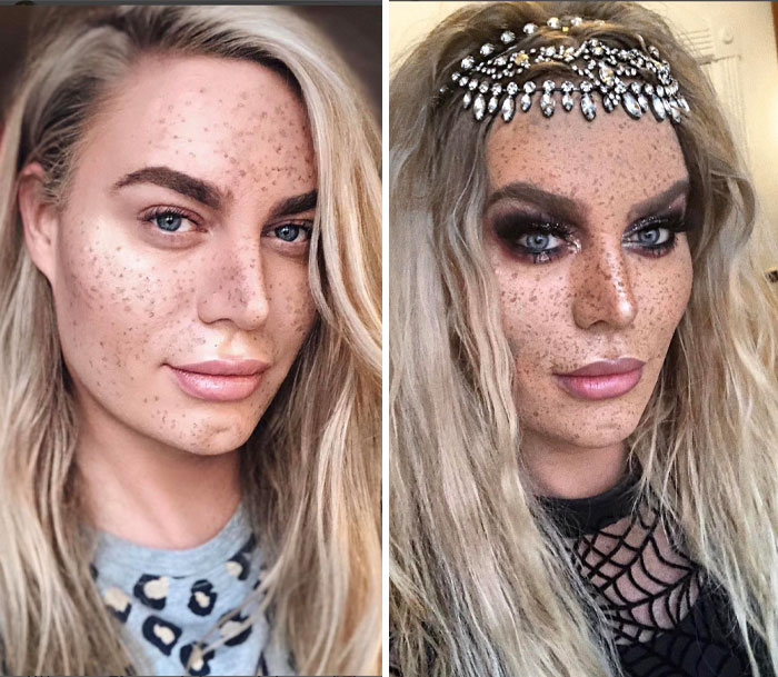 Another Danish Beauty Influencer In Love With The Fake Freckles