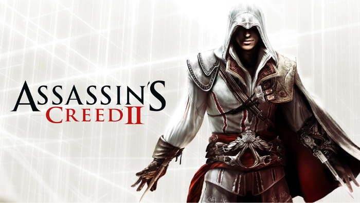 Character from Assassin’s Creed II video game, a classic title that changed the history of gaming.