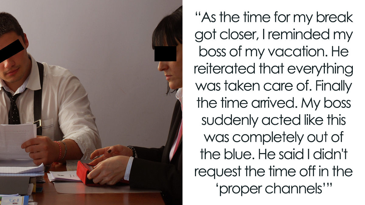 Boss Ignores Employee’s Time Off Request After Approving It Twice, Changes His Mind After The Employee Says They’re Quitting
