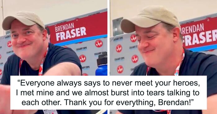 Wholesome Moment Of Fans Thanking Brendan Fraser For Making Their Childhood Awesome Goes Viral With 4.7M Views