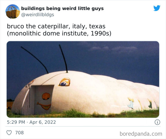 Buildings Being Weird Little Guys