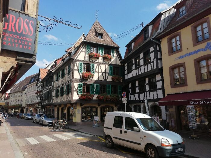 This Typical House Of Alsace ( Obernai, France)