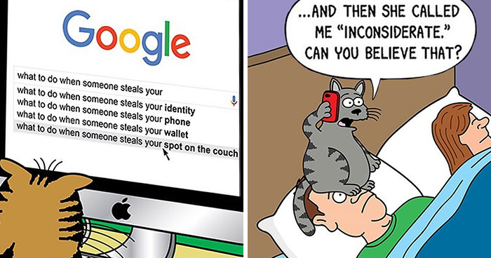 30 Funny Cat Comics By Scott Metzger That Might Make Every Cat Owner Cry With Laughter (New Pics)