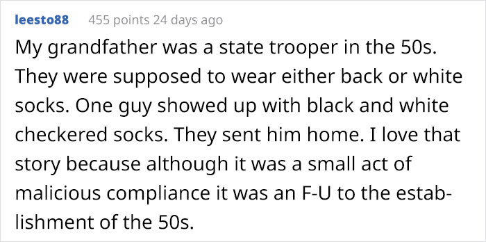 Micromanaging Boss Writes This Man Up For Wearing Red Shoes To Work, So He Followed The Dress Code To The Book Micromanaging Boss Writes This Man Up For Wearing Red Shoes To Work, So He Followed The Dress Code To The Book