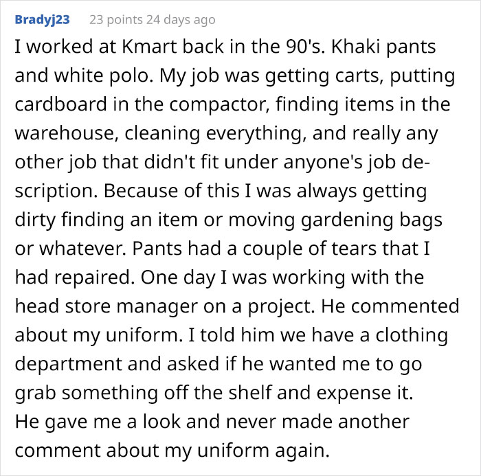 Micromanaging Boss Writes This Man Up For Wearing Red Shoes To Work, So He Followed The Dress Code To The Book Micromanaging Boss Writes This Man Up For Wearing Red Shoes To Work, So He Followed The Dress Code To The Book