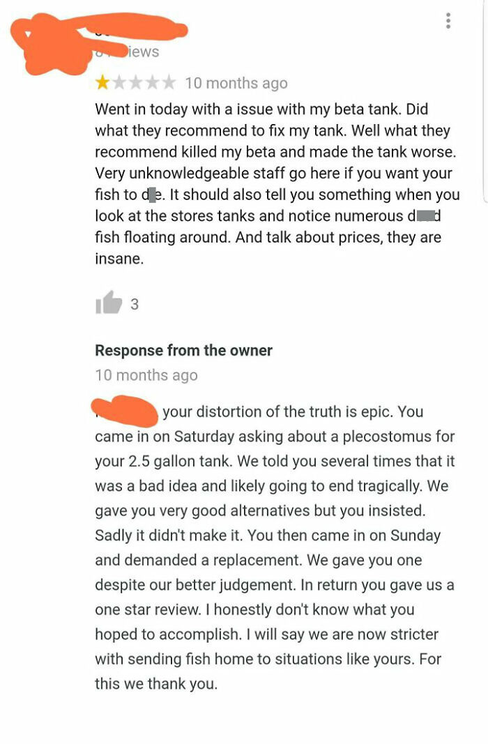 Fake Review On My Favorite Exotic Pet Fish Store (Plecostomus Need Really Big Fish Tanks Because They Can Grow To Be A Foot Long)