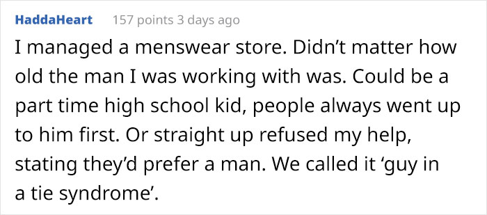 Female Manager At A Hardware Store Maliciously Complies To A Customer’s Request For A “Man’s Help”