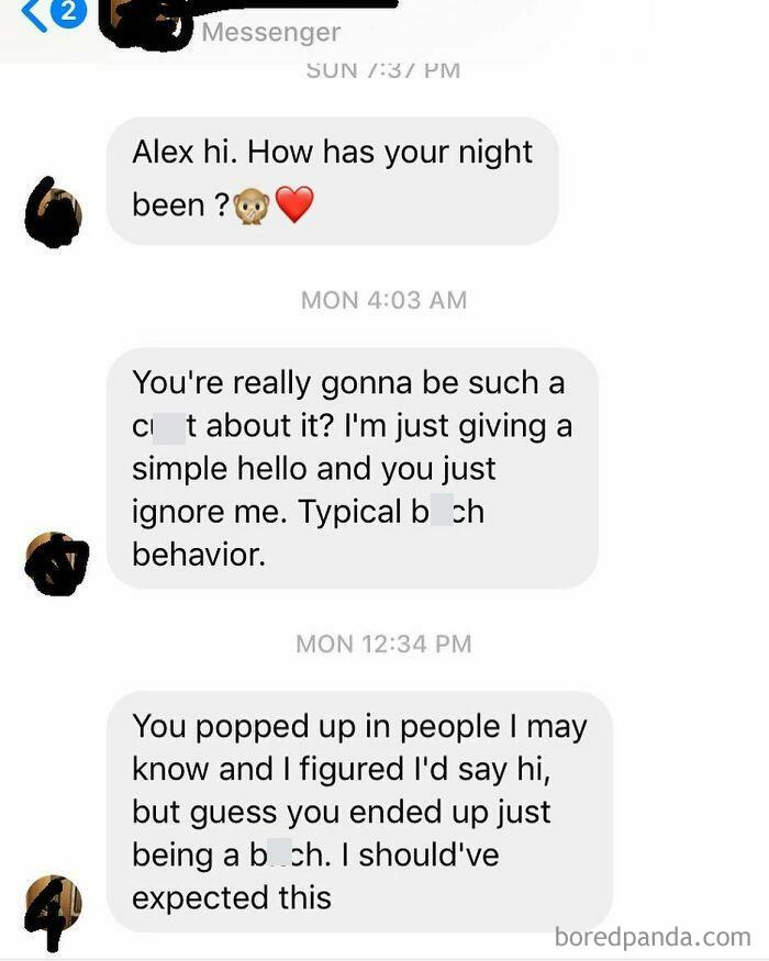 Lmao 😆 It Happened Again. Random-Ass Men Showing Up In My Filtered Fb Inbox And Getting Upset About It. We Have 0 Friends In Common. There Is No Reason He’d Be In My “People You May Know.” I’m Just Astonished Dudes Still Be Pulling This. I’m Also Clearly Open About The Fact That I Created This Account And Wrote A Book About Online Harassment. 😂😂😂