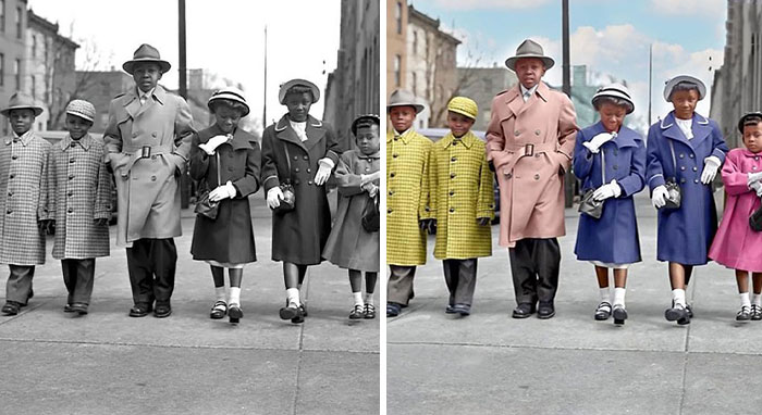 I Restore Vintage Photographs By Adding Colors To Them, Here’s The Result (16 Pics)