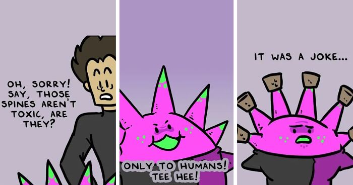 I Made A New Comic Series About Humans And Aliens Learning To Get Along Aboard A Starship (45 Pics)