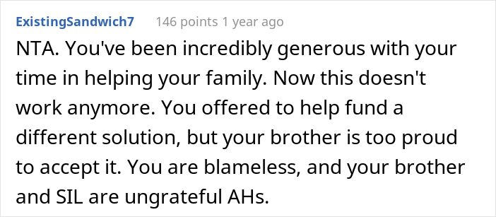 Drama Ensues After Woman Asked SIL And Brother To Find Someone Else To Care For Their 5 Y.O. And 7 Y.O. Children During The Day Drama Ensues After Woman Asked SIL And Brother To Find Someone Else To Care For Their 5 Y.O. And 7 Y.O. Children During The Day