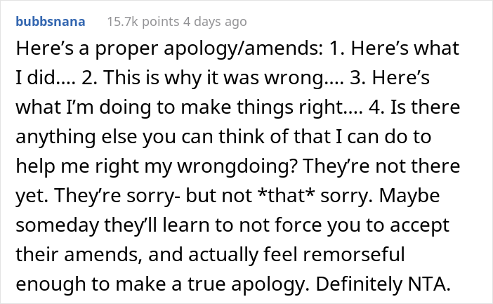 “AITA For Refusing To Let My Family See My Son Until They Make A Formal Apology To My Wife And Announce It Online?”