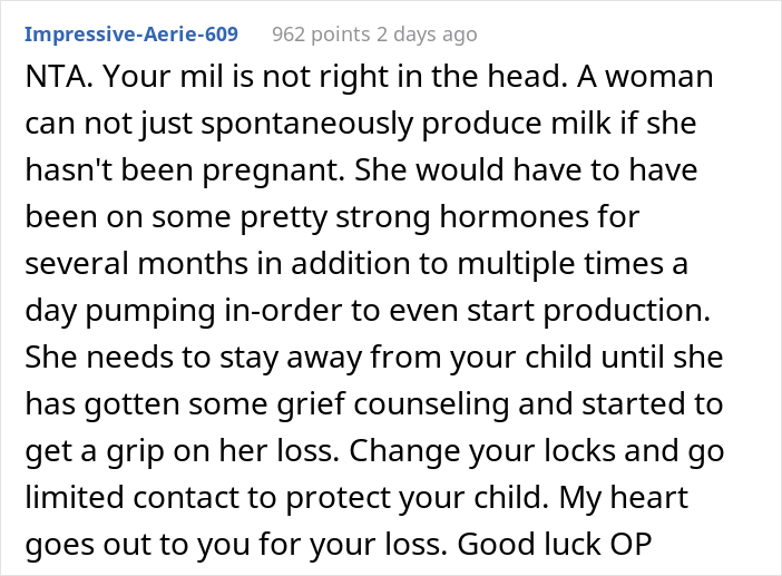 Dad Is Livid Over His Mother-In-Law Sneakily Breastfeeding His Daughter And Firing The Nanny Without Consulting Him, Calls The Cops On Her Dad Is Livid Over His Mother-In-Law Sneakily Breastfeeding His Daughter And Firing The Nanny Without Consulting Him, Calls The Cops On Her